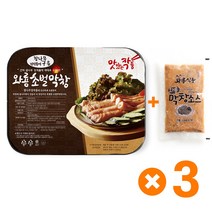 [와룡식품] 3팩 SET 와룡막창 대구막창 참나무 초벌막창 + 막창소스, 300g, 3개