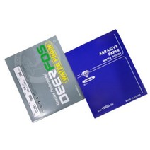 대성연마 디어포스 (권단위) 종이사포 샌드페이퍼 백색사포 목공용사포 MSC, 디어포스 종이사포 1권(100장)_#80