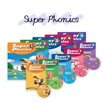 [픽토리]Super phonics 슈퍼파닉스 5권/워크북5권 전10종 / 포함/ 사은품랜덤, 없음, [단일상품]