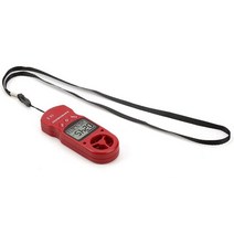 속도 측정기 야구 스피드건 속도계 풍속계 풍량계 미니 다목적 디지털 lcd tl-300, 빨간색