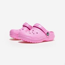 아동용ABC마트CROCS샌들클래식라인드클로그키즈CRS207010TAFFYPINK