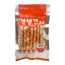 프리미엄 영양간식 치킨껌 소형견용 5개 기호성 개껌, 기본