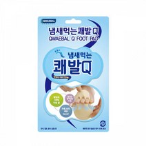 쾌발Q 냄새먹는 신발 운동화 악취 제거 습진 발냄새 제거제 60매, 쾌발Q 60매 1개