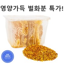 [바른생활건강] 벌화분 비폴렌 순수 100% 첨가물zero 단백질 비타민B 다량함유, 500g, 1개