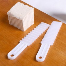 음식점 두부 묵 슬라이서 커터 2P/ 소품 주방아이디어 주방 쓸만한 간편한, 1개, 두부묵커터기2P