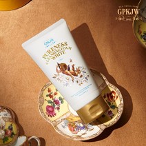 GPKJW 퓨어니스 클렌징폼 화이트 150ml (유통기한:23.03.10) / 브라이트닝 미세버블 노폐물제거, 1개