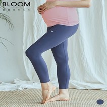 블룸마터니티 액티브 에어 임산부 요가바지 네이비