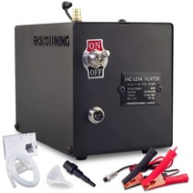 누설탐지기 냉매 가스 분석기 복합가스측정기 rhinotuning car smoke generator leak locator for evap auto system leak 자동차, 검은색