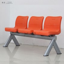 버스정류장의자 공항벤치 편의점 로비 대기실 병원, U.5인용(노란색)