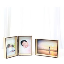 블레스프레임 아트프레임 더블액자, 더블4x6(10x15cm) x2