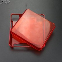 게임 액세사리 교체부품 JCD 클리어 보호 커버 케이스 쉘 하우징 게임 보이 어드밴스 SP GBA SP 게임 콘솔, 한개옵션1, 01 Clear Red