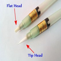 자체 재활용 플럭스펜 브러시 솔더 팁 페이스트 용접 플랫 1WA439A9, 1개, 플럭스펜B GD24064