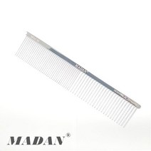 마단 콤 일자빗 MGC-35 표준형, Silver, 1개