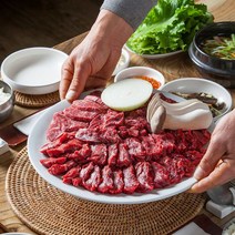 국내산 1등급 소고기 모듬 구이 세트 꽃등심 채끝살 살치살 갈비살 부채살 두툼차돌 1kg, C세트