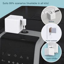 스위치봇 iot Tuya 앱 봇 버튼 푸셔 음성 제어 타이밍 스마트 스위치 자동 핑거봇 홈 용품, 한개옵션0