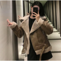 여자 스웨이드 블랙 흰색 패딩 자켓 후드 간절기 캐주얼 자켓 코트점퍼 오버핏 다운 중년 야상 김희선 40대 30대 하객 코디