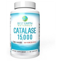 베스트얼스네추럴스 카탈라제 카탈라아제 15000 60캡슐 1통 Best Earth Naturals Catalase 15000