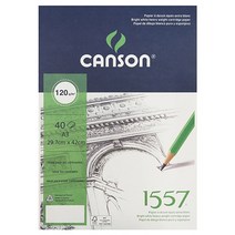 동아측기 [캔손] 1557 스케치북 120g, 1면 제본, A3