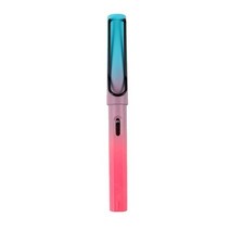 만년필 0 38mm 0 5mm 그라데이션 다채로운 EF F 펜촉 잉크 흡수 장치가있는 긍정적 인 자세 서예 펜, 11 11, 04 06