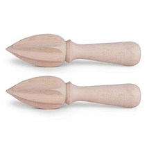 Rely20１6 Fruit Drink Tools Wood Citrus Reamer Lemon Cone Juicer Squeezer Manual Operated Smasher Kit, 1