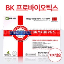 부광약품 BK 프로바이오틱스, 1개, 120캡슐
