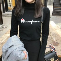 이너긴팔티 챔피언 쵸이지 반 폴라넥 이너셔츠 여성 봄 가을 룩 이너웨어 겨울 롱슬리브티 슬림 상의 트렌드 2524903592