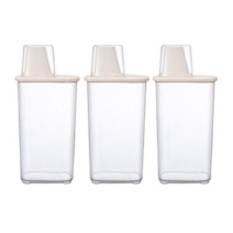 제오닉 가루 소분 세제통 1500ml + 라벨지, 15세트