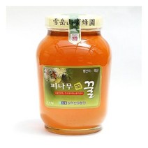 피나무꿀 2.4kg 꽃꿀100