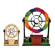 톨기 큐밸리 문자코딩 선풍기 만들기(꽃)