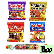 oth 하리보 메가파티 젤리 10g 5종 세트, 상품선택