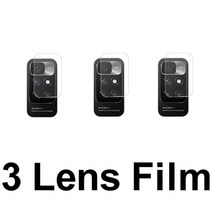 레드미 용 4 IN 1 Glass 노트 프로 max 카메라 렌즈 샤오미 강화 스크린 보호대, 08 노트 11 프로 글로벌, 02 3 렌즈 Film