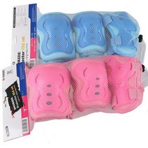 유아 킥보드 보호대 XS S 손목 손바닥 무릎 팔꿈치 아동 어린이 롱보드 인라인 보호 장비 장구, 블루