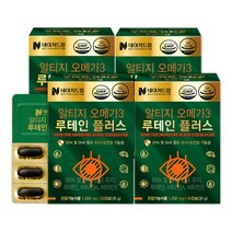 네이처드림 알티지 오메가3 루테인 플러스 4박스, 단품, 단품