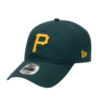 MLB 베이직 피츠버그 파이어리츠 언스트럭쳐 볼캡 그린 남녀공용!! 커플모자!! 편안한!!