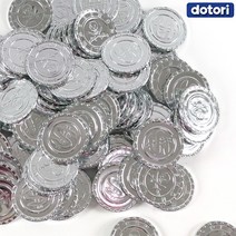 도토리무역 해적 모형은화 코인세트 은화코인 보물상자 장난감코인