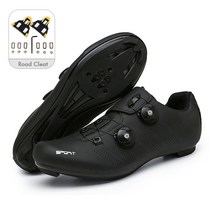 평페달슈즈 자전거슈즈 스피닝신발 사이클링 신발 MTB SPD 클릿슈즈 시마노용 남성 레이싱 로드 자전거 스, 09 45, 12 all in black road