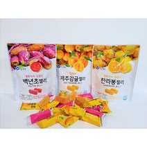 제주 젤리 4+1 (백년초 감귤 한라봉), 백년초 3 + 감귤 2
