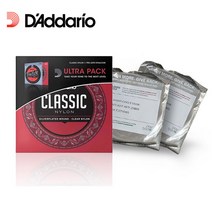 Daddario 클래식기타 스트링 Ultra Pack NT, 단품