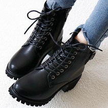 위노라 레이스업 워커(5.5cm) 가을워커 겨울워커 벨티드워커