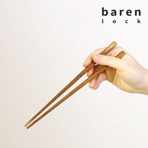 비프로젝트 바른락 티크 우드 젓가락 2pcs, 없음/없음