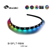 컴퓨터케이스 pc케이스 pc케이스미들타워 Bykski 116 소프트 LED 스트립 159230283330413500mm 라이트 바, 07 159mm