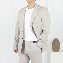 남자 그레이 결혼식 하객룩 복장 셋업 수트 예복 세미 캐주얼 정장
