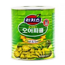 동서 리치스 오이피클 3kg X 6개입 (1박스) 판매자 푸드비