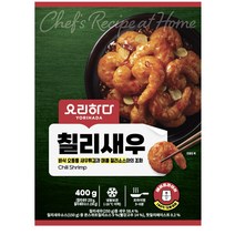 요리하다 칠리새우(400G)X2, 2개, 400g