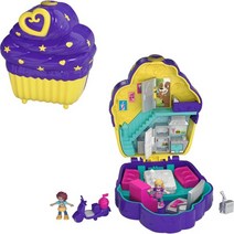 폴리포켓 컵케이크 하우스 세트 마이크로인형 Pocket World Cupcake