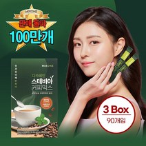 믹스원 디카페인 스테비아 커피믹스 30개입, 9.5g, 3개
