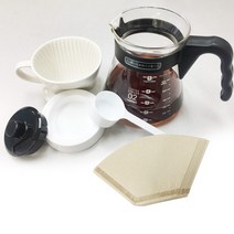 칼리타 드립세트 101LD, 투명, 1개