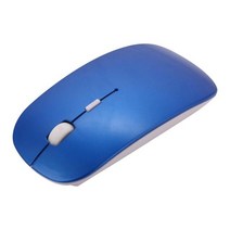 RYRA-무선 마우스 2.4GHz USB 무소음 광학 수신기 네비게이션 Windows 98/ME/2000/XP 및 vist와 함께 작동, 04 Blue, 한개옵션1