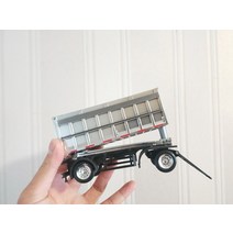 다이캐스트 트레일러 다이캐스트 1/43 클래식 미국 스카니아 트랙터 트레일러 트럭 컨테이너 차량 모델 자, 01 A