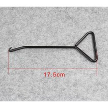 [해외] 머플러DB 킬러 블랙 배기 파이프 머플러가있는 38mm 60mm 오토바이 용, 손잡이